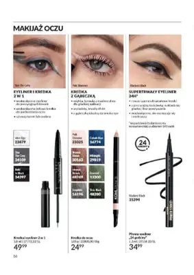AVON - gazetka promocyjna Katalog od wtorku 06.08 do soboty 31.08 - strona 16 AVON - gazetka promocyjna Katalog od wtorku 06.08 do soboty 31.08 - strona 16