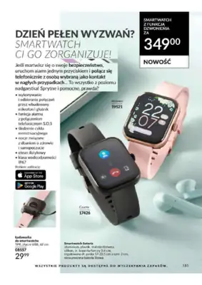 AVON - gazetka promocyjna Katalog od wtorku 06.08 do soboty 31.08 - strona 181 AVON - gazetka promocyjna Katalog od wtorku 06.08 do soboty 31.08 - strona 181