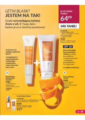 AVON - gazetka promocyjna Katalog od wtorku 06.08 do soboty 31.08 - strona 113 AVON - gazetka promocyjna Katalog od wtorku 06.08 do soboty 31.08 - strona 113