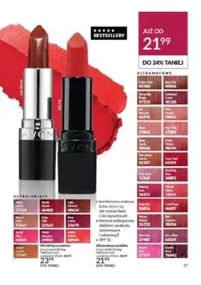 AVON - gazetka promocyjna Katalog od wtorku 06.08 do soboty 31.08 - strona 27 AVON - gazetka promocyjna Katalog od wtorku 06.08 do soboty 31.08 - strona 27
