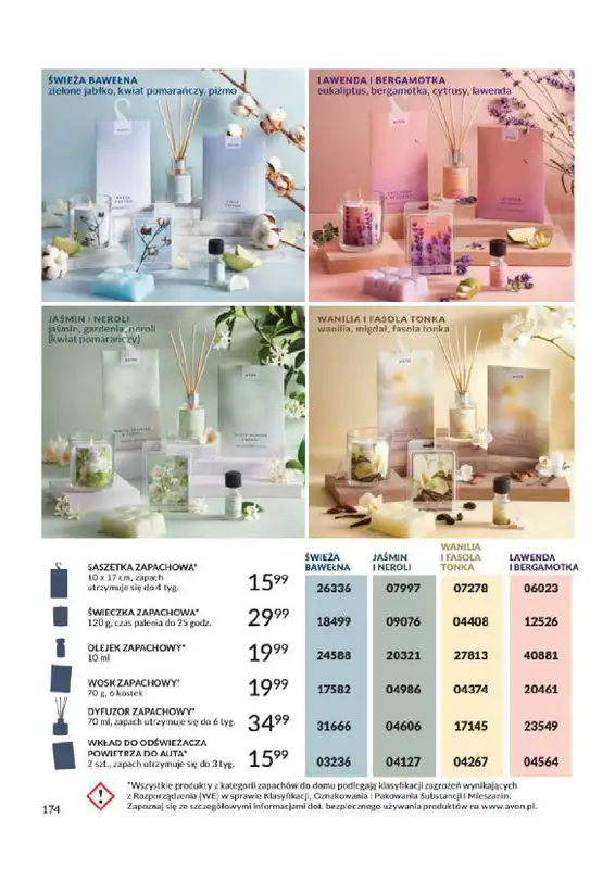 AVON - gazetka promocyjna Katalog od wtorku 06.08 do soboty 31.08 - strona 174