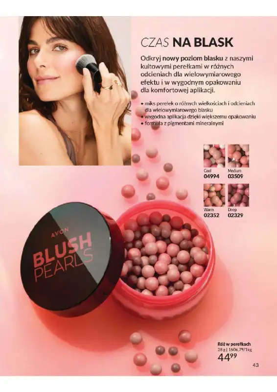 AVON - gazetka promocyjna Katalog od wtorku 06.08 do soboty 31.08 - strona 43