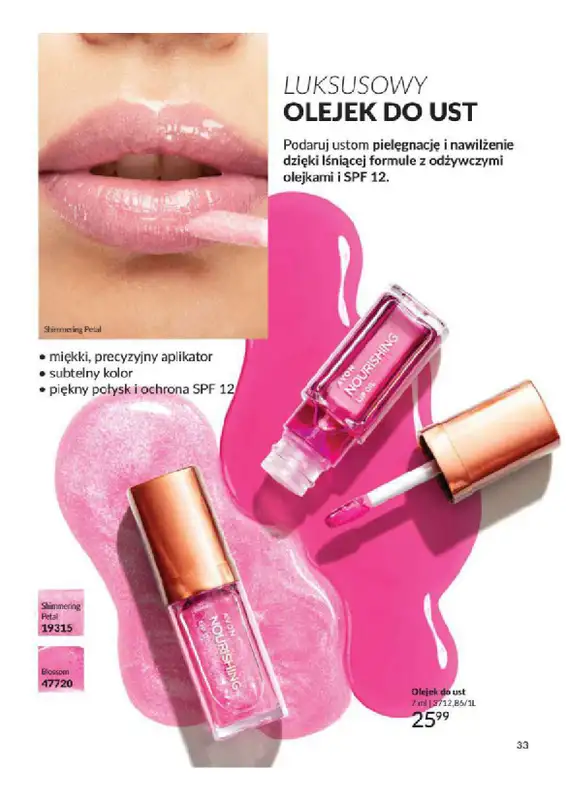 AVON - gazetka promocyjna Katalog od wtorku 06.08 do soboty 31.08 - strona 33