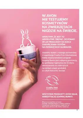 AVON - gazetka promocyjna Katalog od wtorku 06.08 do soboty 31.08 - strona 3 AVON - gazetka promocyjna Katalog od wtorku 06.08 do soboty 31.08 - strona 3