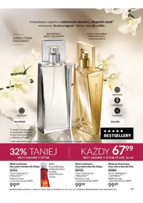 AVON - gazetka promocyjna Katalog od wtorku 06.08 do soboty 31.08 - strona 59 AVON - gazetka promocyjna Katalog od wtorku 06.08 do soboty 31.08 - strona 59