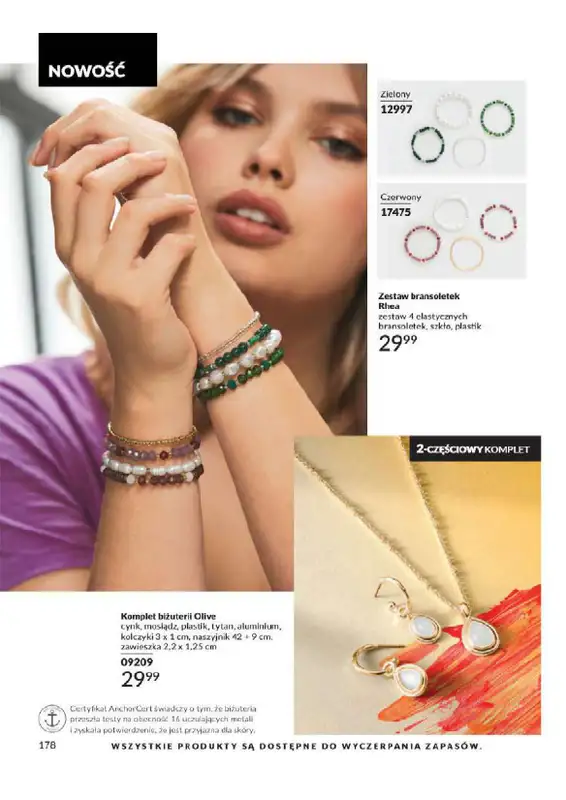 AVON - gazetka promocyjna Katalog od wtorku 06.08 do soboty 31.08 - strona 178