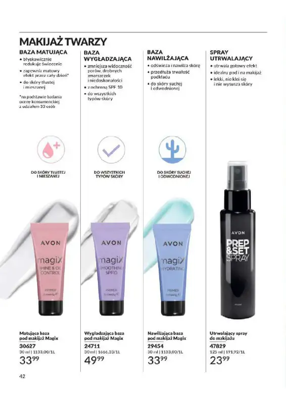 AVON - gazetka promocyjna Katalog od wtorku 06.08 do soboty 31.08 - strona 42