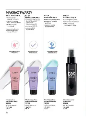 AVON - gazetka promocyjna Katalog od wtorku 06.08 do soboty 31.08 - strona 42 AVON - gazetka promocyjna Katalog od wtorku 06.08 do soboty 31.08 - strona 42