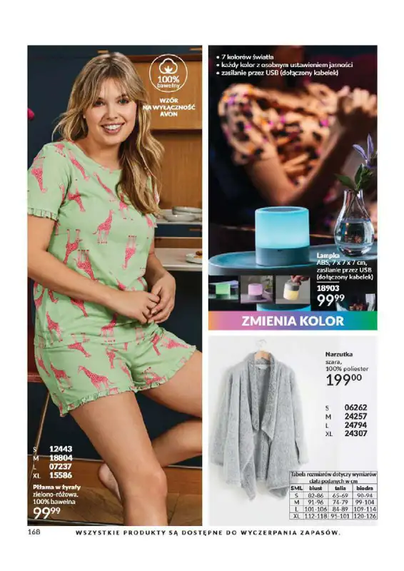 AVON - gazetka promocyjna Katalog od wtorku 06.08 do soboty 31.08 - strona 168