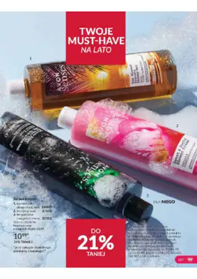 AVON - gazetka promocyjna Katalog od wtorku 06.08 do soboty 31.08 - strona 187 AVON - gazetka promocyjna Katalog od wtorku 06.08 do soboty 31.08 - strona 187