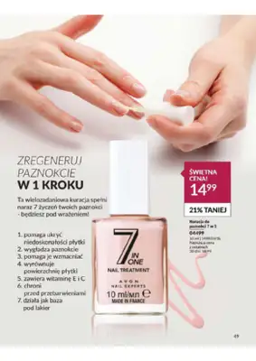AVON - gazetka promocyjna Katalog od wtorku 06.08 do soboty 31.08 - strona 49 AVON - gazetka promocyjna Katalog od wtorku 06.08 do soboty 31.08 - strona 49