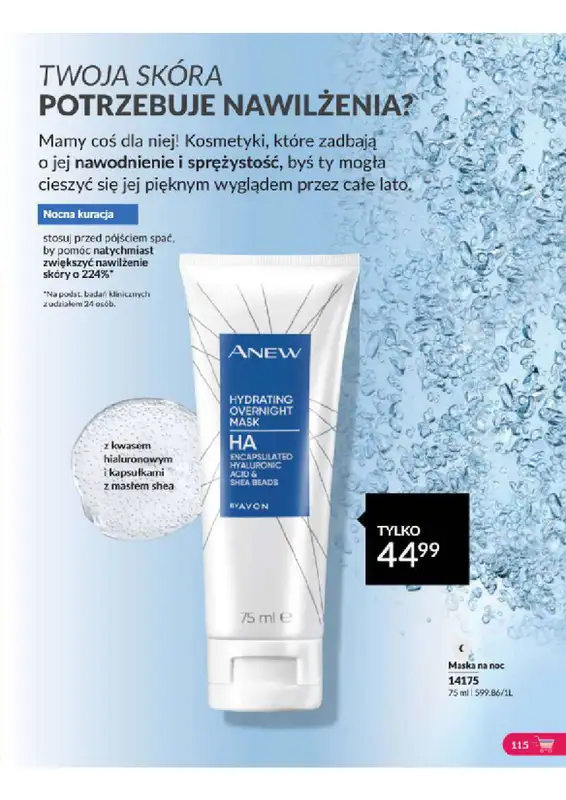 AVON - gazetka promocyjna Katalog od wtorku 06.08 do soboty 31.08 - strona 115