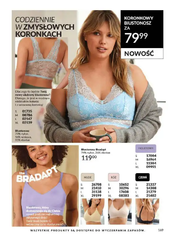 AVON - gazetka promocyjna Katalog od wtorku 06.08 do soboty 31.08 - strona 169