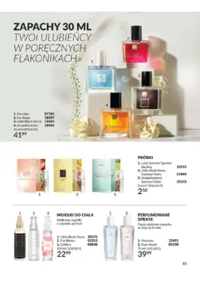 AVON - gazetka promocyjna Katalog od wtorku 06.08 do soboty 31.08 - strona 85 AVON - gazetka promocyjna Katalog od wtorku 06.08 do soboty 31.08 - strona 85