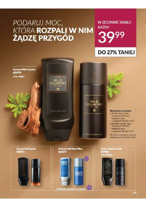 AVON - gazetka promocyjna Katalog od wtorku 06.08 do soboty 31.08 - strona 89