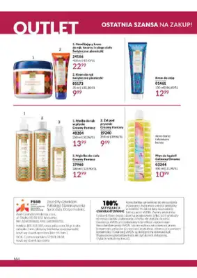 AVON - gazetka promocyjna Katalog od wtorku 06.08 do soboty 31.08 - strona 164 AVON - gazetka promocyjna Katalog od wtorku 06.08 do soboty 31.08 - strona 164