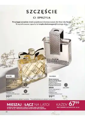 AVON - gazetka promocyjna Katalog od wtorku 06.08 do soboty 31.08 - strona 62 AVON - gazetka promocyjna Katalog od wtorku 06.08 do soboty 31.08 - strona 62