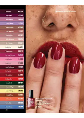 AVON - gazetka promocyjna Katalog od wtorku 06.08 do soboty 31.08 - strona 44 AVON - gazetka promocyjna Katalog od wtorku 06.08 do soboty 31.08 - strona 44