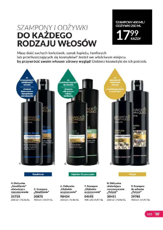 AVON - gazetka promocyjna Katalog od wtorku 06.08 do soboty 31.08 - strona 125