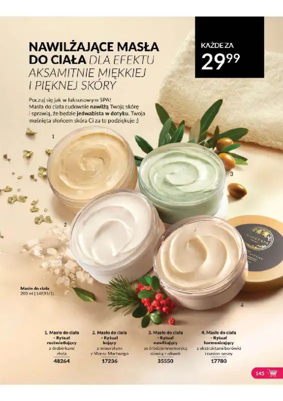 AVON - gazetka promocyjna Katalog od wtorku 06.08 do soboty 31.08 - strona 145