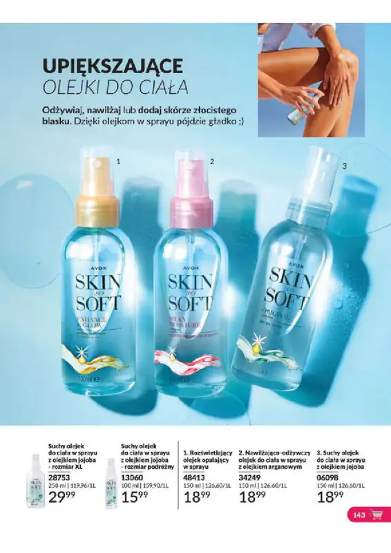 AVON - gazetka promocyjna Katalog od wtorku 06.08 do soboty 31.08 - strona 143