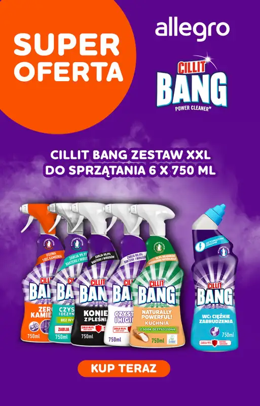 Cillit Bang - gazetka promocyjna Super oferty Cillit Bang! od czwartku 08.08 do soboty 31.08 - strona 8