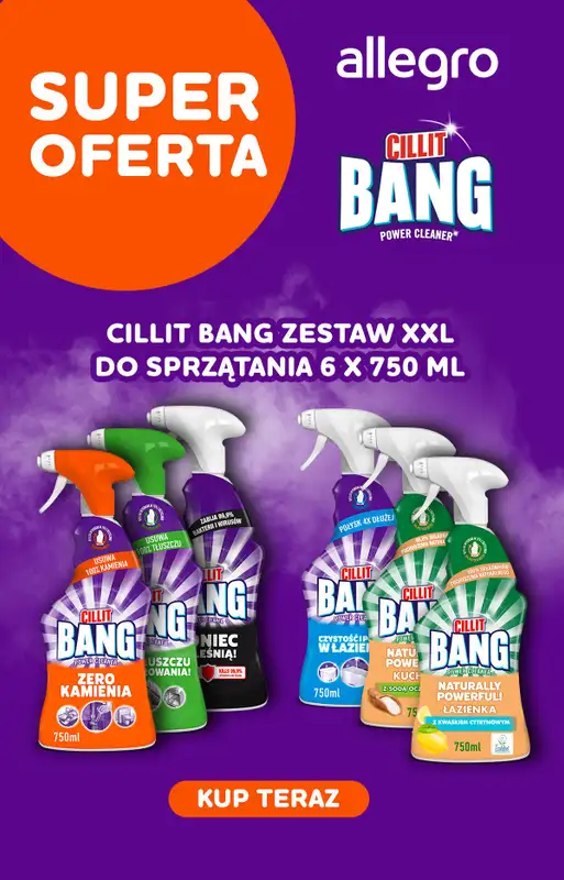 Cillit Bang - gazetka promocyjna Super oferty Cillit Bang! od czwartku 08.08 do soboty 31.08 - strona 7