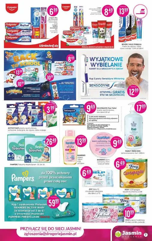 Drogerie Jasmin - gazetka promocyjna Gazetka od poniedziałku 12.08 do soboty 31.08 - strona 7