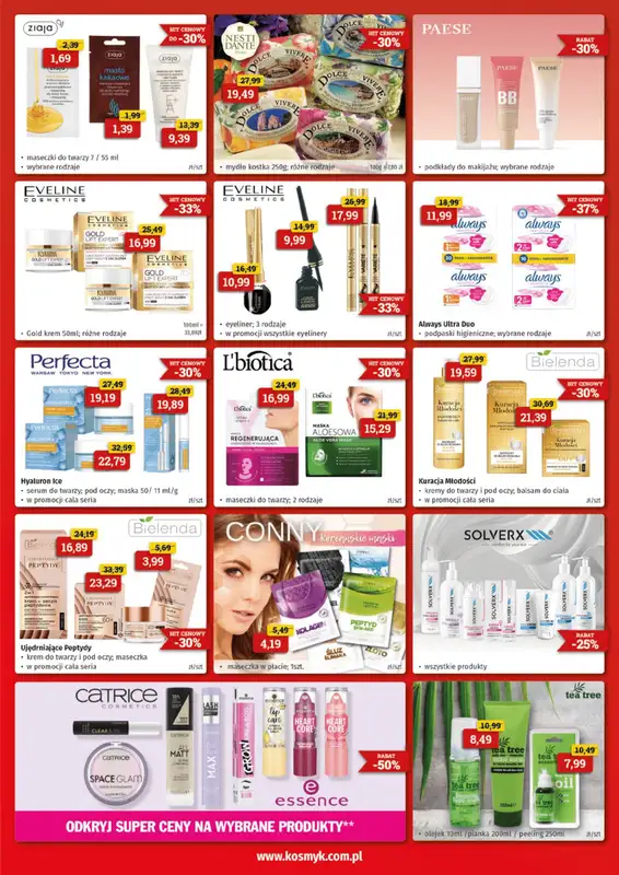 Drogeria Kosmyk - gazetka promocyjna Gazetka od piątku 09.08 do soboty 31.08 - strona 3
