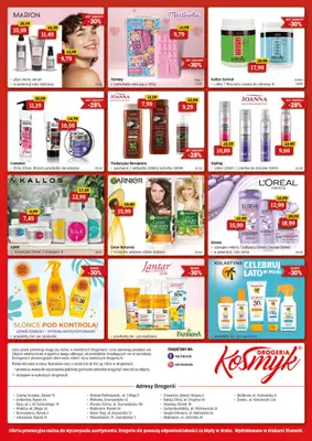 Drogeria Kosmyk - gazetka promocyjna Gazetka od piątku 09.08 do soboty 31.08 - strona 4