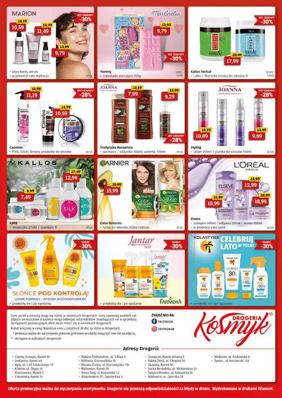Drogeria Kosmyk - gazetka promocyjna Gazetka od piątku 09.08 do soboty 31.08 - strona 4