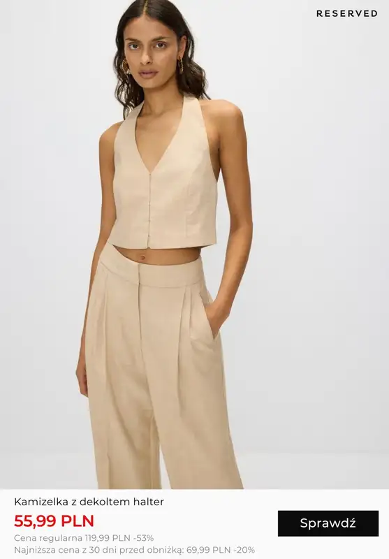 Reserved - gazetka promocyjna HITY WYPRZEDAŻY od wtorku 13.08 do niedzieli 25.08 - strona 2