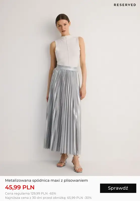Reserved - gazetka promocyjna HITY WYPRZEDAŻY od wtorku 13.08 do niedzieli 25.08 - strona 8