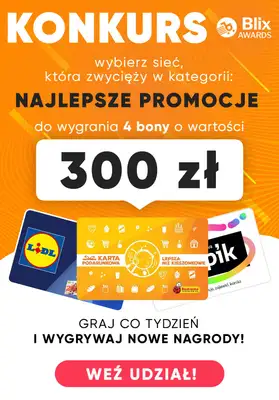 2024 KONKURS Blix Awards - gazetka promocyjna Promocja Roku od wtorku 13.08 do soboty 31.08