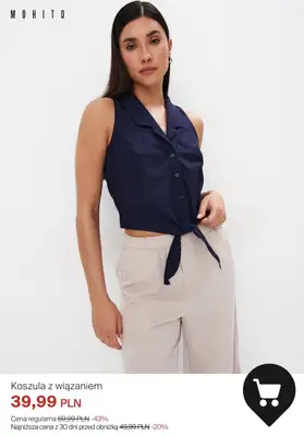 Mohito - gazetka promocyjna Ostatnie dni wyprzedaży od środy 14.08 do wtorku 20.08 - strona 9 Mohito - gazetka promocyjna Ostatnie dni wyprzedaży od środy 14.08 do wtorku 20.08 - strona 9