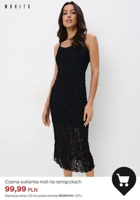 Mohito - gazetka promocyjna Ostatnie dni wyprzedaży od środy 14.08 do wtorku 20.08 - strona 7 Mohito - gazetka promocyjna Ostatnie dni wyprzedaży od środy 14.08 do wtorku 20.08 - strona 7