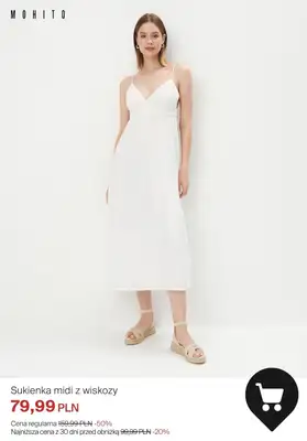 Mohito - gazetka promocyjna Ostatnie dni wyprzedaży od środy 14.08 do wtorku 20.08 - strona 10 Mohito - gazetka promocyjna Ostatnie dni wyprzedaży od środy 14.08 do wtorku 20.08 - strona 10