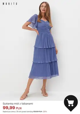 Mohito - gazetka promocyjna Ostatnie dni wyprzedaży od środy 14.08 do wtorku 20.08 - strona 13 Mohito - gazetka promocyjna Ostatnie dni wyprzedaży od środy 14.08 do wtorku 20.08 - strona 13