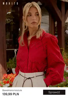 Mohito - gazetka promocyjna NOWOŚCI Miejski styl od środy 14.08 do wtorku 20.08 - strona 5 Mohito - gazetka promocyjna NOWOŚCI Miejski styl od środy 14.08 do wtorku 20.08 - strona 5