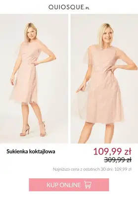 Quiosque - gazetka promocyjna Sukienki na WESELE w super cenach od soboty 17.08  - strona 4