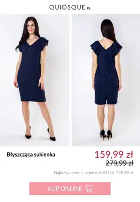 Quiosque - gazetka promocyjna Sukienki na WESELE w super cenach od soboty 17.08  - strona 5