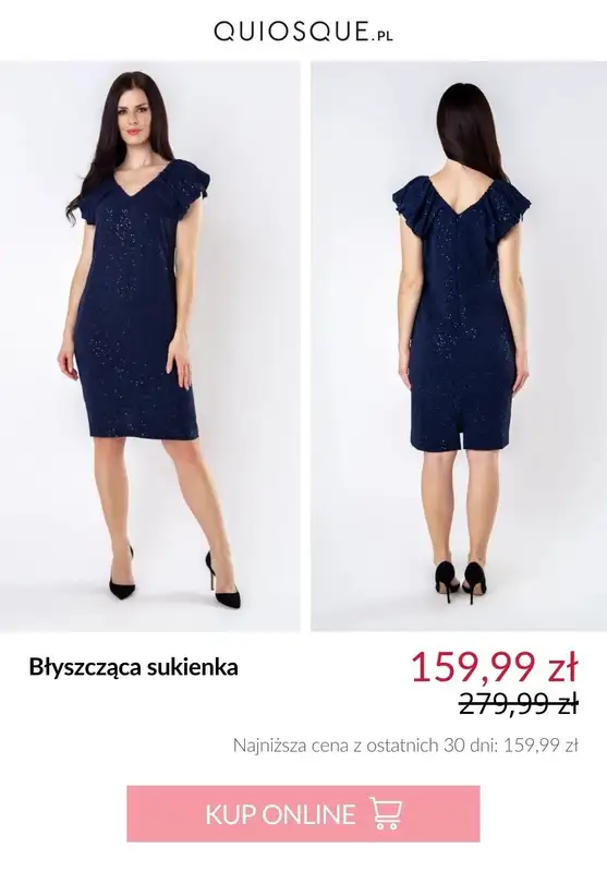 Quiosque - gazetka promocyjna Sukienki na WESELE w super cenach od soboty 17.08  - strona 5