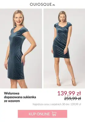 Quiosque - gazetka promocyjna Sukienki na WESELE w super cenach od soboty 17.08  - strona 6