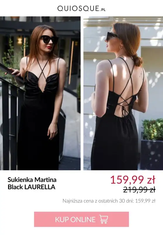 Quiosque - gazetka promocyjna Sukienki na WESELE w super cenach od soboty 17.08  - strona 3