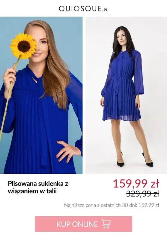 Quiosque - gazetka promocyjna Sukienki na WESELE w super cenach od soboty 17.08  - strona 8