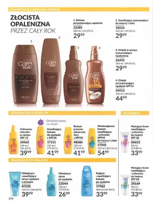 AVON - gazetka promocyjna Katalog wrzesień 2024 od soboty 31.08 do poniedziałku 30.09 - strona 174 AVON - gazetka promocyjna Katalog wrzesień 2024 od soboty 31.08 do poniedziałku 30.09 - strona 174