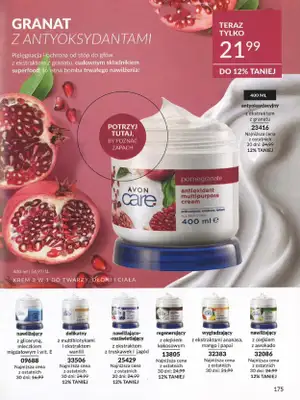 AVON - gazetka promocyjna Katalog wrzesień 2024 od soboty 31.08 do poniedziałku 30.09 - strona 175 AVON - gazetka promocyjna Katalog wrzesień 2024 od soboty 31.08 do poniedziałku 30.09 - strona 175