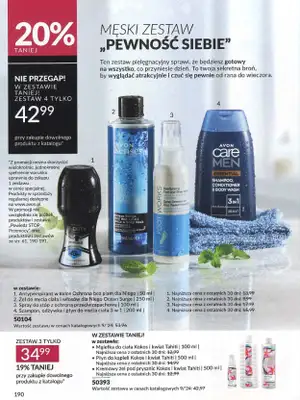 AVON - gazetka promocyjna Katalog wrzesień 2024 od soboty 31.08 do poniedziałku 30.09 - strona 190 AVON - gazetka promocyjna Katalog wrzesień 2024 od soboty 31.08 do poniedziałku 30.09 - strona 190