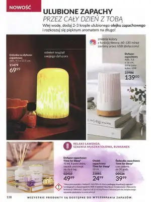 AVON - gazetka promocyjna Katalog wrzesień 2024 od soboty 31.08 do poniedziałku 30.09 - strona 138 AVON - gazetka promocyjna Katalog wrzesień 2024 od soboty 31.08 do poniedziałku 30.09 - strona 138
