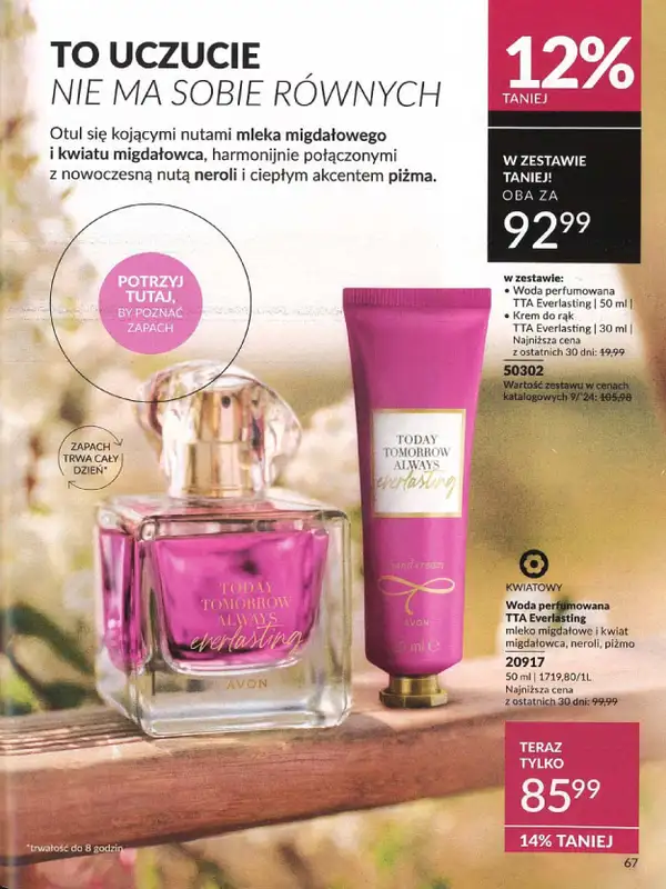 AVON - gazetka promocyjna Katalog wrzesień 2024 od soboty 31.08 do poniedziałku 30.09 - strona 67